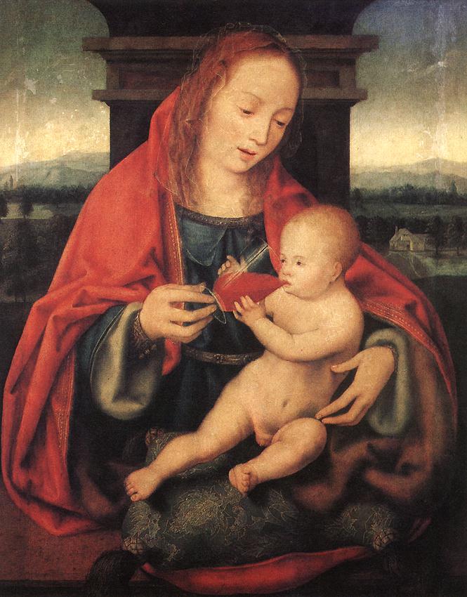 Virgin and Child fg